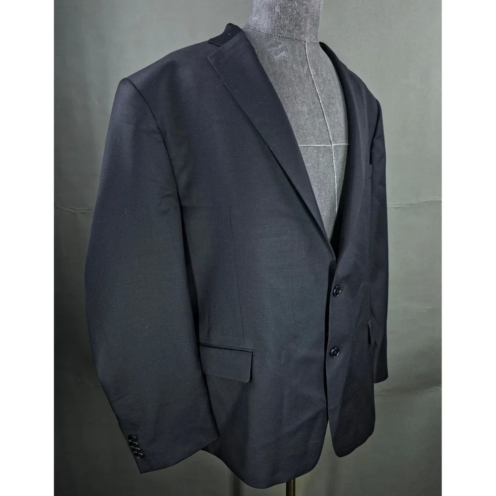 Michael Kors Sport Coat Mens‎ Black Wool Blend Business Casual Suit Jacket NEW